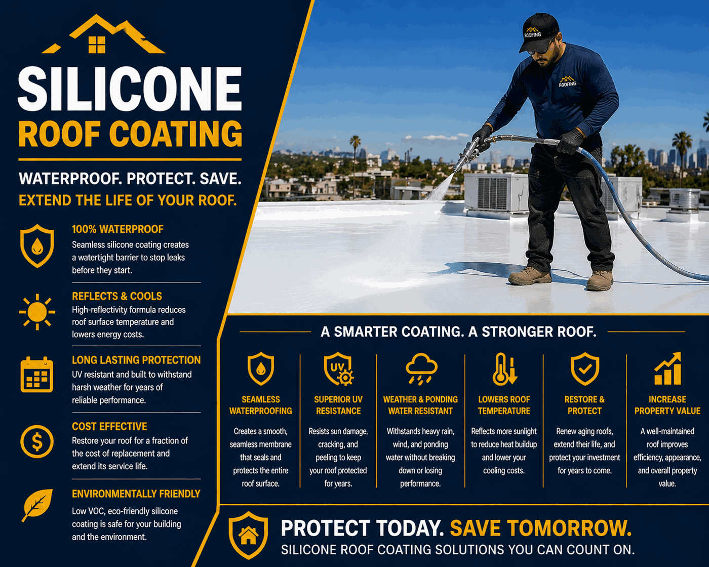Silicone Roof Coating Calabasas roof inspection